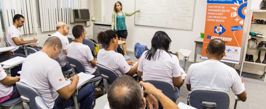 Projeto Reconstruir: Seconci promove curso gratuito para capacitação